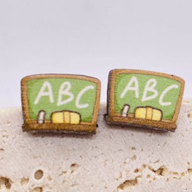 Stocking Stuffers Holiday Outfits for Women 2024 Book Earrings Acrylic Bookcase Earrings Pencil Earrings Set Bookcase Drop Earrings Back to School Earrings Book Lover Gifts Dainty Teacher Appreciation Gifts