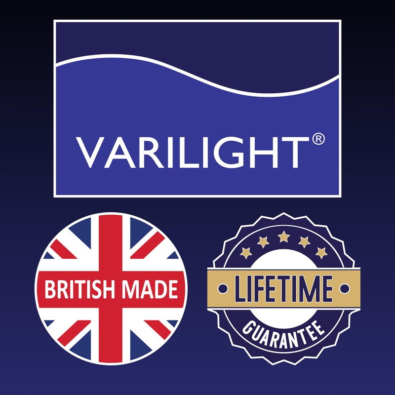 Varilight Double Switched Plug Socket With USB A+C Charging -