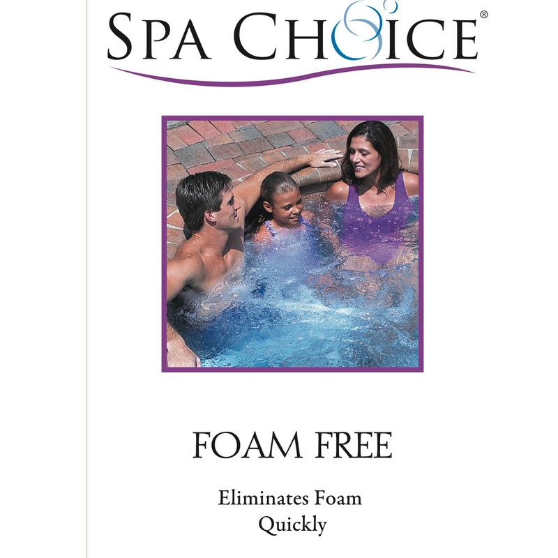 SpaChoice 1-Pint 2-Pack Premium Foam Free Hot Tub Anti-Foam, Made