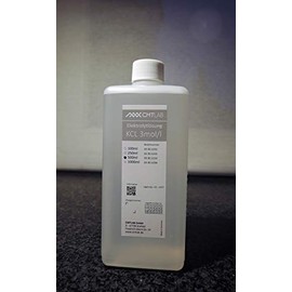 Electrolyte Solution KCL 3 mol/l, Industrial Quality, Made in Germany (500 ml)