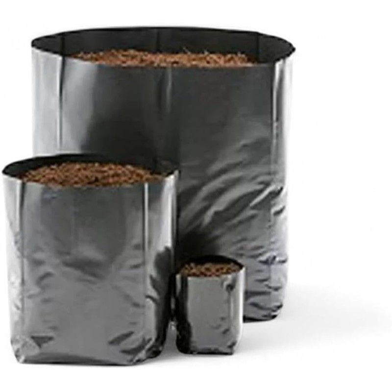 Genérico Bolsas de Cultivo para Plantas, 25 x 25 cm,