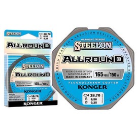 Konger Allround Fluorocarbon Coated Spool 150 m Monofilament Fishing Line (0.25 mm / 8.50 kg)