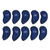 10 PCS Golf Club Head Covers Golf Iron Pole Net