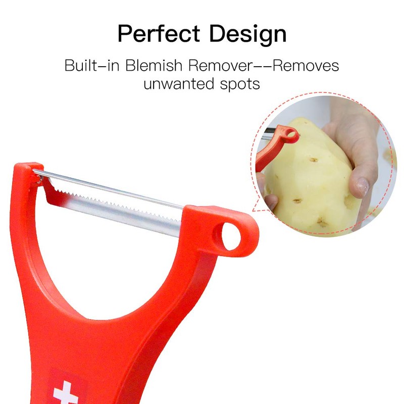 Ftmeslty Original Swiss Made Peeler Vegetable&Fruits stainless steel blade Peeler