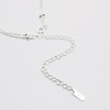 R.Universe 925 Sterling Silver Folded Double Chain CHOKER Necklace with