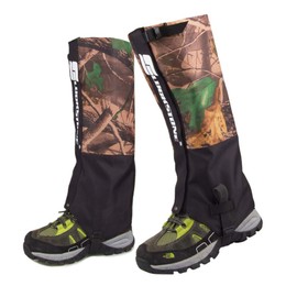 Outdoor Camouflage Snowproof Waterproof Snow Boot Gaiters Legging Gaiter High Leg Cover for Hiking Walking Climbing Hunting