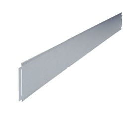 End element for lawn edging narrow 14 cm high, 100 cm long