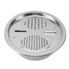 3 In 1 Colander Strainer Set Stainless Steel Rice Washing