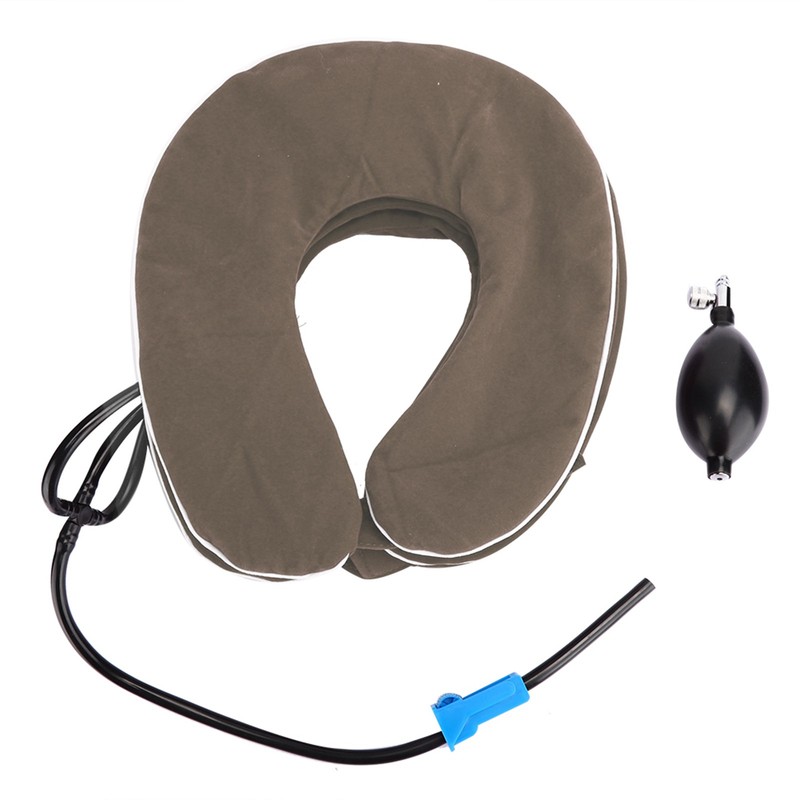 Inflatable Cervical Collar Adult Home Neck Stretching Devices Traction Support