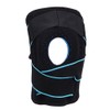 Adjustable straps breathable knee pads (blue black) for sale