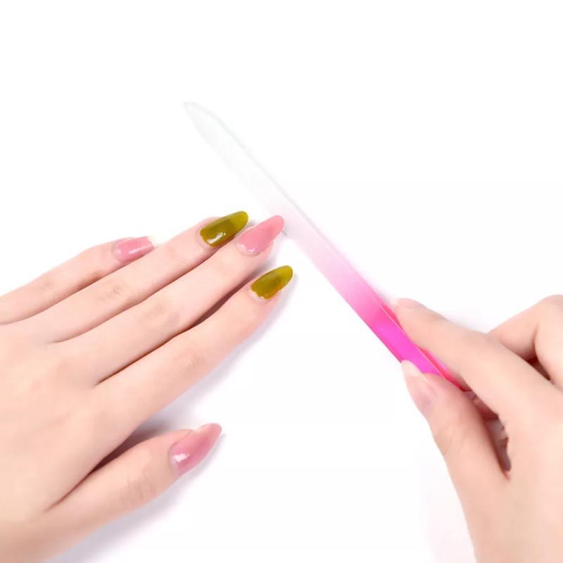 KADS 3/5Pcs/Set Nail File Buffer Sanding Polisher Grinding Crystal Glass