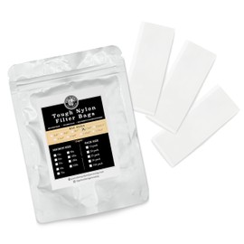 Gutenberg's tough tea filter bags 10-100 Packs | nylon filter bags | All Micron Sizes (10-Pack, 220)