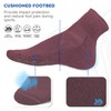 Ozaiic Non Slip Grip Socks for Yoga Home Workout Pure