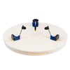 DYRABREST Portable Pottery Machine Turntable Clamp Pottery, Ceramic Pottery Trimming
