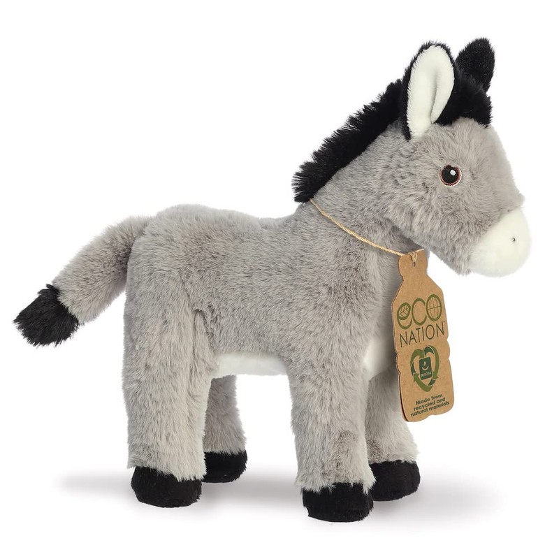 Aurora World Aurora 35053 Eco Nation Donkey, 28 cm, Plush,