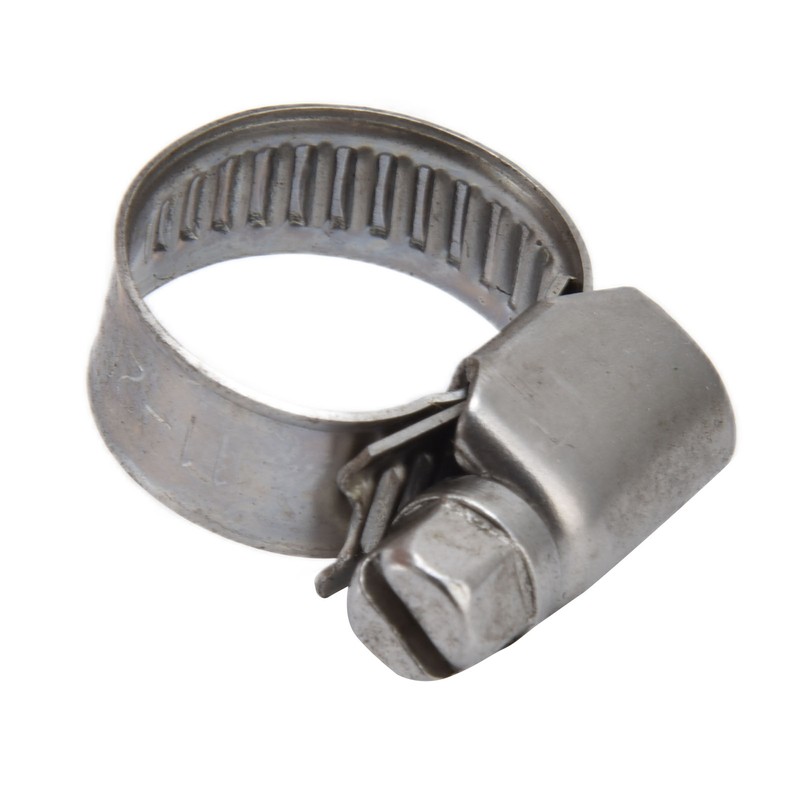 30Pcs Hose Clamps German Style Adjustable 304 Stainless Steel Fuel