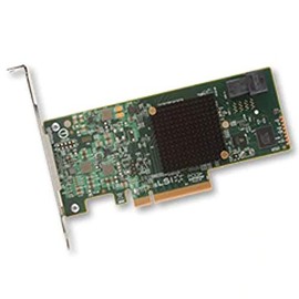 LSI MegaRAID SAS 9341-4i 4-Port 12Gb/s SATA+SAS PCI-Express 3.0 Full Height & Low Profile RAID Controller, Single