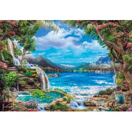 Clementoni 32573 Collection Paradise On Earth 2000 Pieces, Jigsaw Puzzle for Adults-Made in Italy