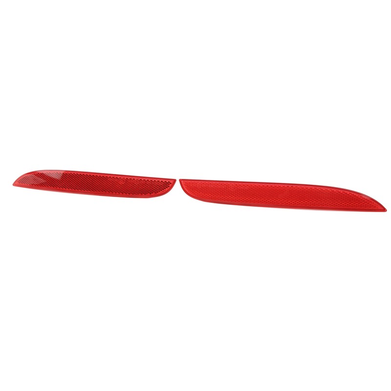 1 Pair Rear Bumper Reflector 63142990863 Left Right Red Tail
