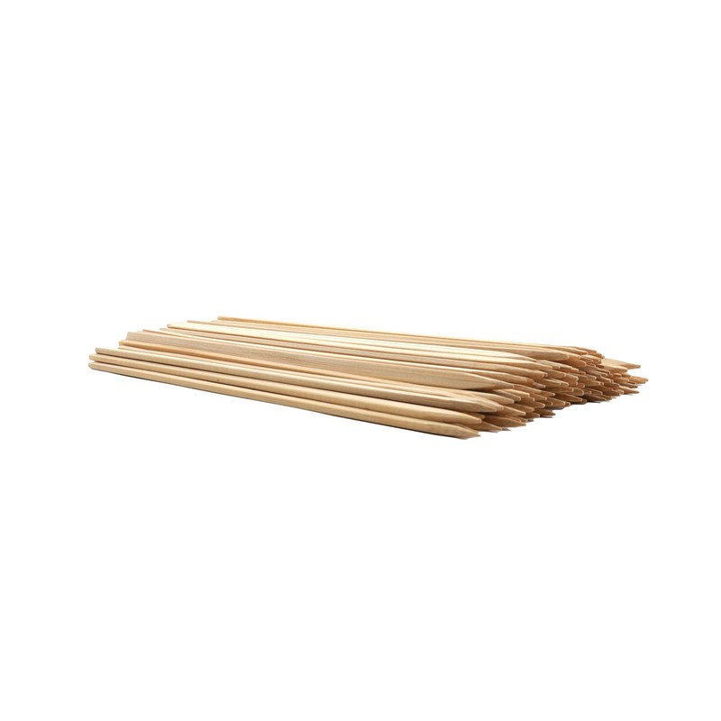 G.E.T. Enterprises 8" flat bamboo skewer,100@ per inner bag, 10