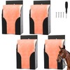 Dmnnlp 4 Pcs Salt Block Holder for 4lb Mineral Lick