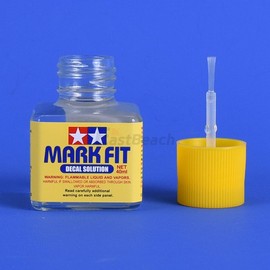Tamiya Mark Fit Decal Softener 87102 Tank, Airplane, Warship, Plastic Model, Model Gundam, Gunpla Decaling / 타미야 마크핏 데칼연화제 87102 전차 비행기 군함 프라모델 모형 건담 건프라 데칼링
