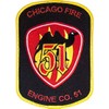 Chicago FIRE TV Show Shoulder Patch: Engine Co. 51