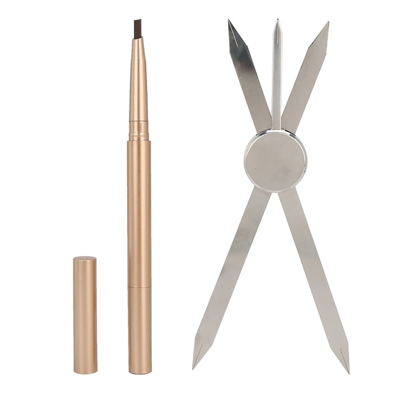 Eyebrow Drawing Tools Compass Guide Template Tools Makeup Shaping Stencils