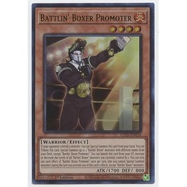 Battlin' Boxer Promoter - LD10-EN034 - Ultra Rare - 1st Edition