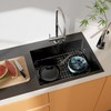 Large Stainless Steel Sink Grate 23" X 13",Sink Protector for