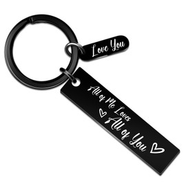 Yaxkvapu Husband Stocking Stuffers Couples Gifts for Him Her Couple Gifts for Christmas Couples Birthday Anniversary Valentines Day Weeding Engagement Gift for Him Her Wife Husband Love You Keychain