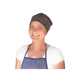 hairtex Stable Beanie – Protects Against Odours – Water Resistant, Dirt-Resistant, Breathable, Flowers pink