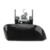 Car Rear Outer Exterior Door Handle Black ABS Replacement for