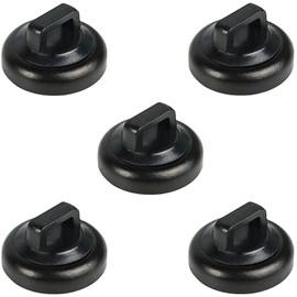 CANAANIN Magnet Zip Tie Mount Clips Magnetic Zip Ties Mount Base Holder Strong Wire Cable Holder Mount Wire Clips Management for Home Office Marine Electrical Wiring (D19 5 Pcs)
