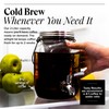 Willow & Everett Cold Brew Coffee & Iced-Tea Maker Pitcher,