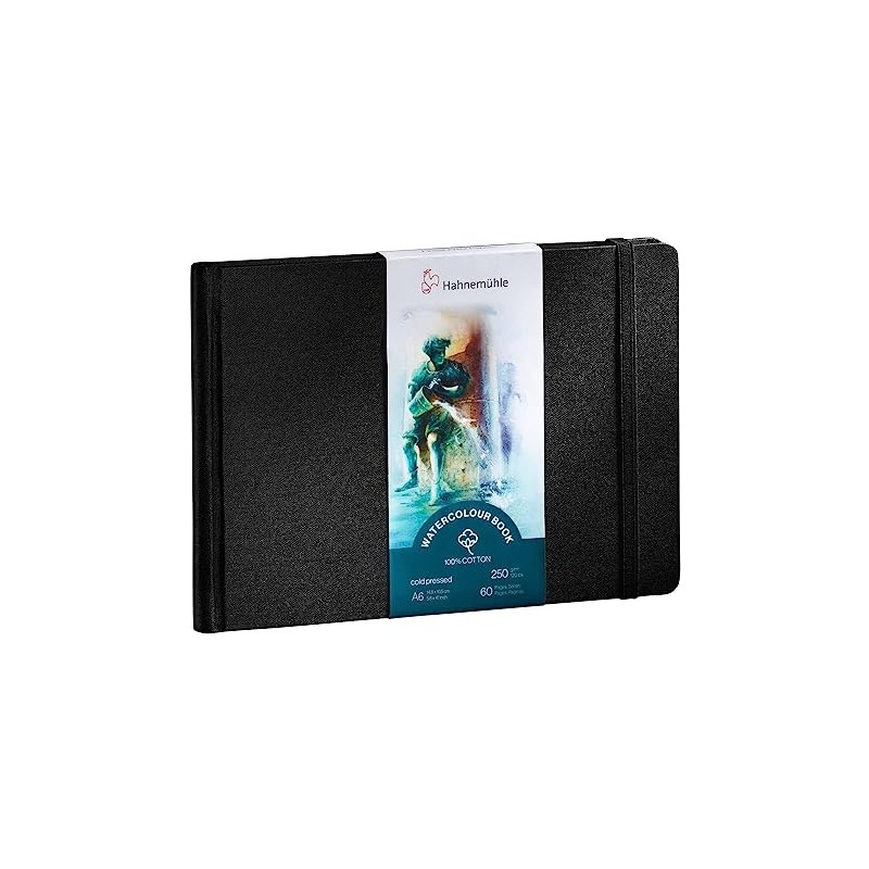 Hahnemühle Watercolour Book 100% Cotton, 250 g/m², Matte, Surface-Glued, 30