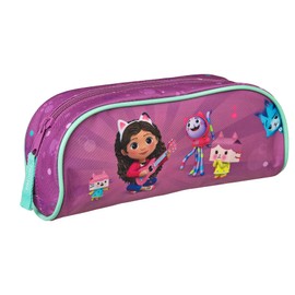 Undercover Gabby's Dollhouse Pencil Case - Pencil Case for School - Stylish Case with Gabby Motif - Pencil Case for Girls - Ideal for Back to School