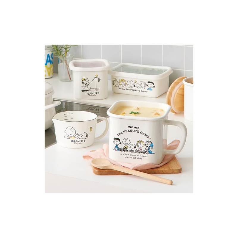 Peanuts Hollow Multi Square Pot, Multi Square Pot, Breaktime