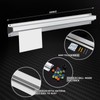 4 Pack 18 Inch Aluminum Ticket Holder for Restaurant, Slide