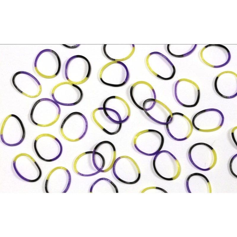 Rainbow Loom Viola Purple Glow