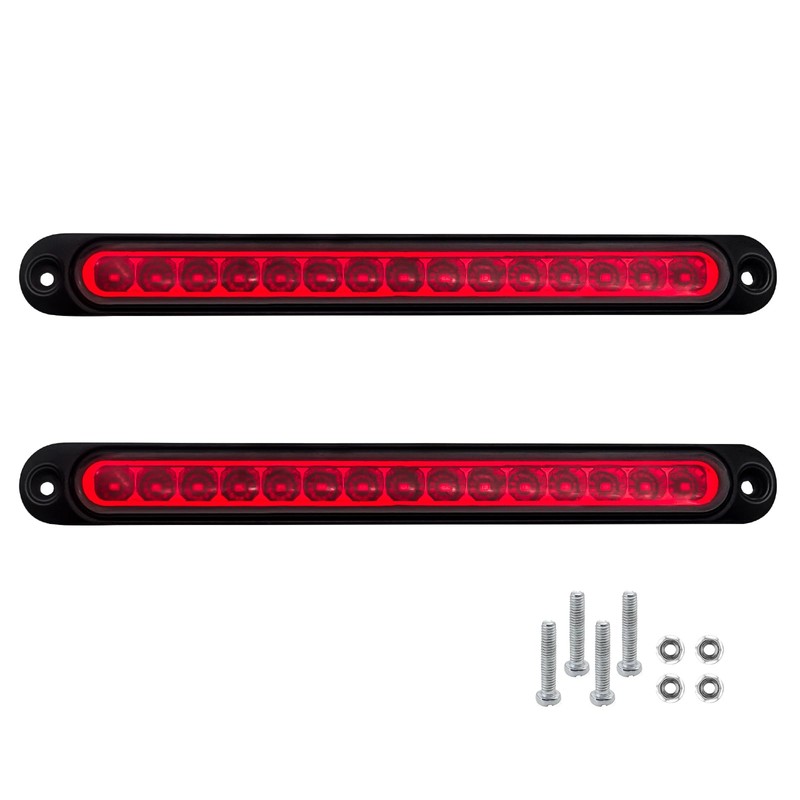 Ygmylandbb Trailer Brake Tail Light Bar Universal Extra Brake Light