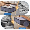Boic Pack of 2 Underbed Storage Boxes, 90 L Underbed