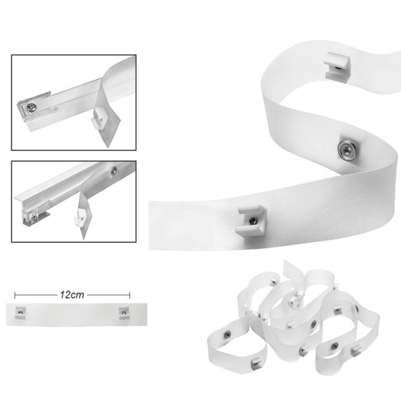 2 Pack RV Clear Glide Tape Set - 1/2 Inch