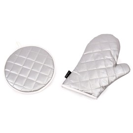 W3301920 Mitten Set, Olive Tree, Olive, Natural, Stylish, Gloves, Kitchen, Heat Resistant, Trivet