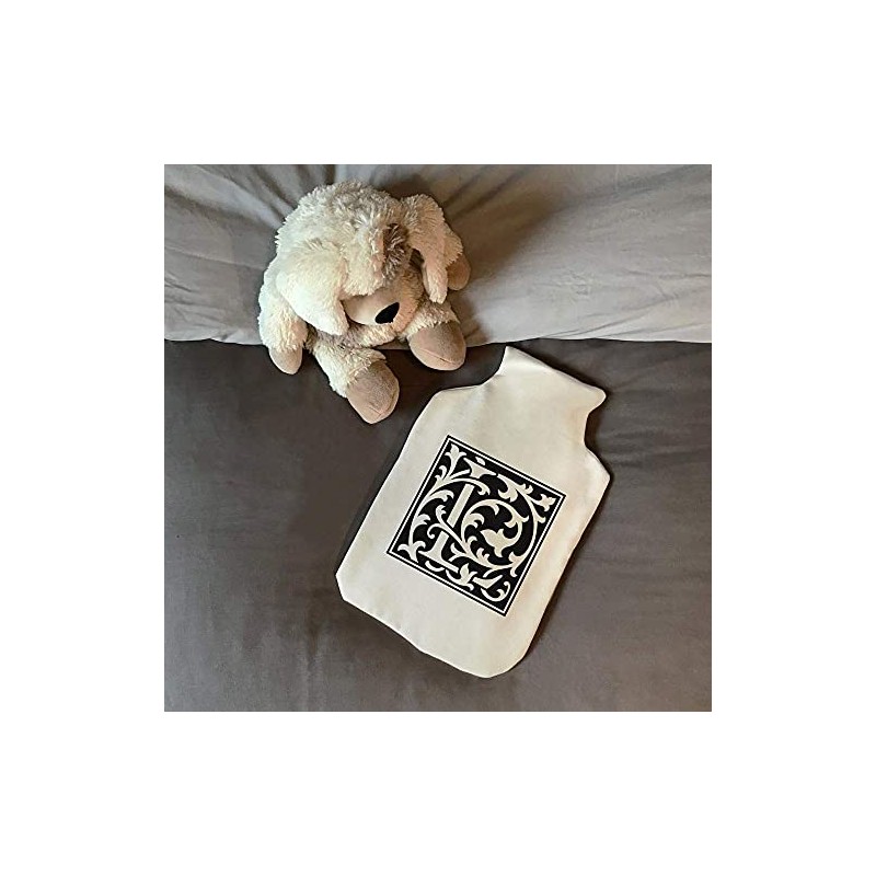 'Decorative Letter L' Hot Water Bottle Cover (HW00020698)