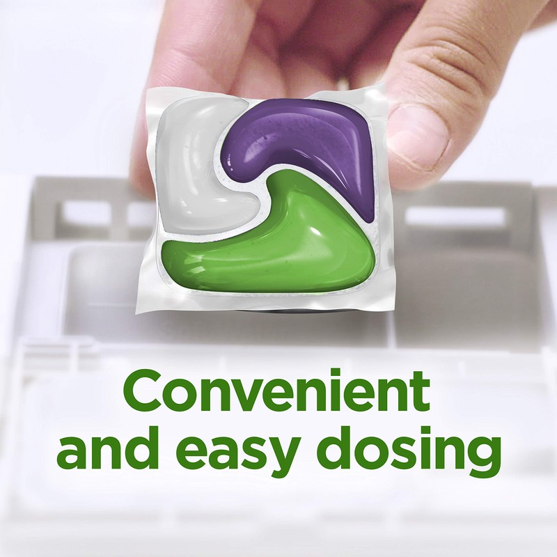 Cascade Platinum Dishwasher Pods, ActionPacs + Oxi, Dishwasher Detergent, Fresh