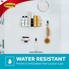 Command 5 lb Large Water-Resistant Refill Strips, 4 Strips, Reuse