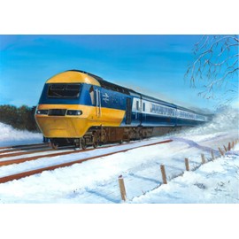 Intercity Inter-City 125 HST British Rail Railway Train Christmas Xmas Card