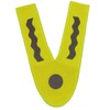 Eabdice 2 Pieces V-Shape Safety Vest, Luminous Vest, High Visibility
