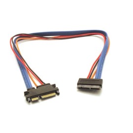 Micro SATA Cables 22 Pin SATA Male assembly to Micro SATA 16 Pin female